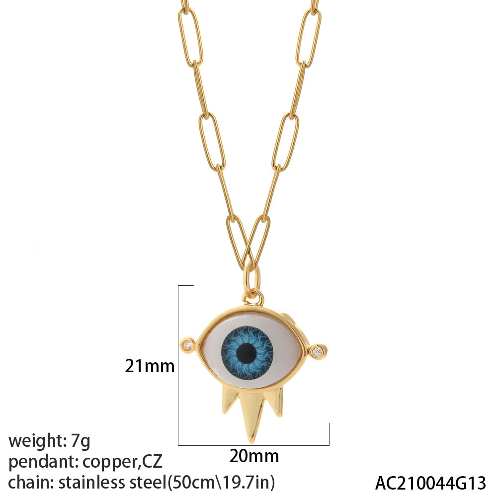A Heart Sun Moon Star Necklaces
